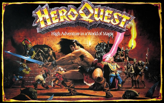 Caja de Hero Quest original